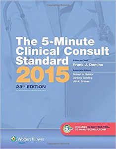 free-pdf-download-The 5-Minute Clinical Consult Standard 2015: 30-Day Enhanced Online Access + Print (The 5-Minute Consult Series) Twenty-Third Edition