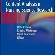 free-pdf-download-The Application of Content Analysis in Nursing Science Research