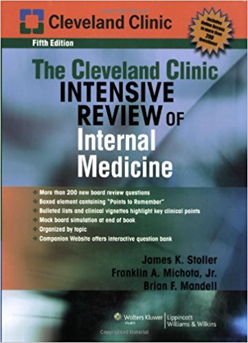 free-pdf-download-The Cleveland Clinic Intensive Review of Internal Medicine Fifth Edition