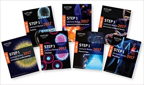 free-pdf-download-USMLE Step 1 Lecture Notes 2017: 7-Book Set (Kaplan Test Prep) 2016th Edition